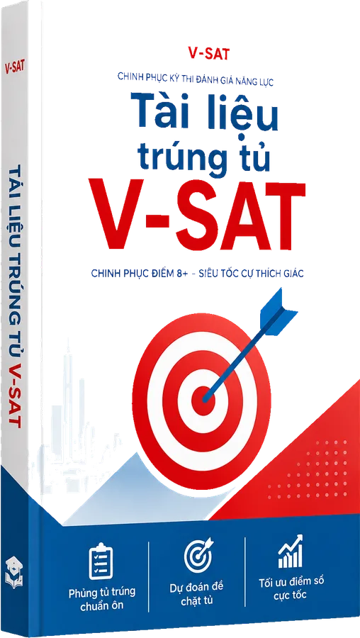 Bìa sách Tài liệu trúng tủ V-SAT